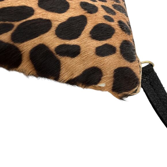 CLARE V. Oversized Laptop Clutch in Leopard - Picture 11 of 14
